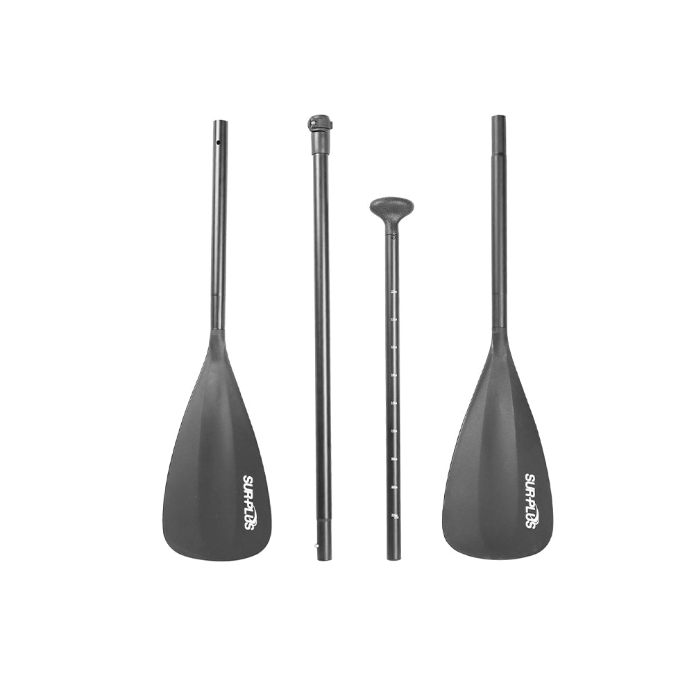 Pagaie SUP double SurPlus 2 en 1 - Aluminium